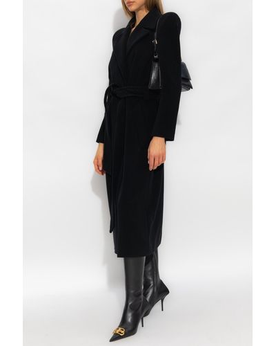 Balenciaga Cashmere Coat - Black