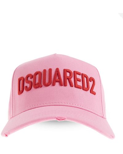 DSquared² Baseball Cap, - Pink