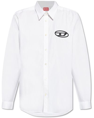 DIESEL Shirt `s-simply-d`, - White