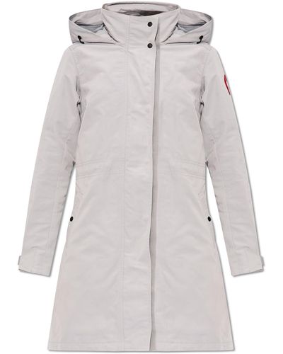 Canada Goose ‘Belcarra’ Hooded Jacket - White