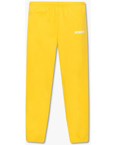Jacquemus Joggers With Logo, - Yellow