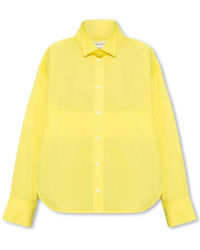 Victoria Beckham Organic Cotton Shirt - Yellow