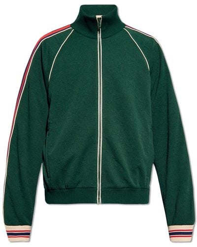 Gucci Sweatshirt With Monogram, - Green