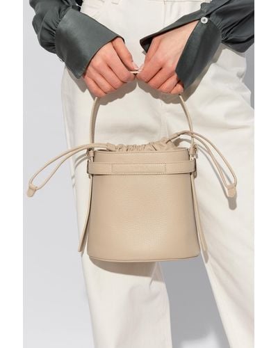 Furla 'giove Mini' Bucket Bag, - White