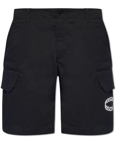 Moschino Cargo Shorts, - Blue
