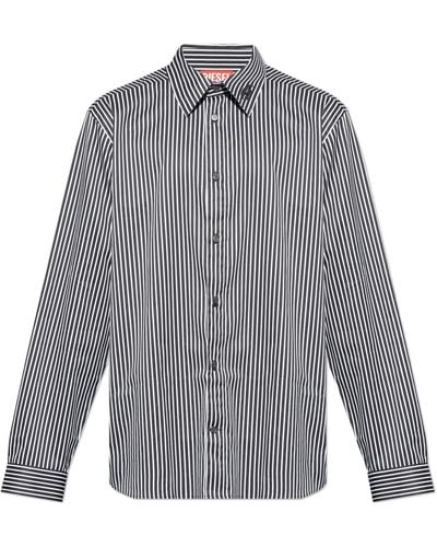 DIESEL Shirt `s-turner-stripe-d`, - Grey