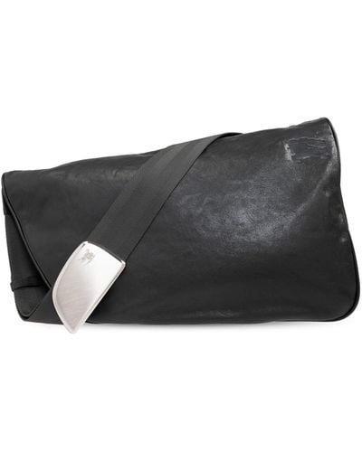 Burberry Shoulder Bag 'Shield Messenger Large' - Black