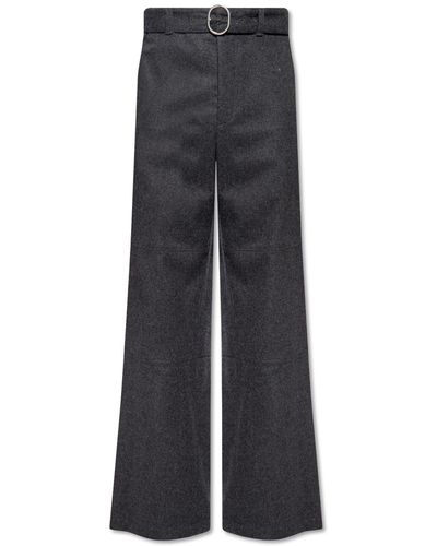 Jil Sander Wool Trousers - Grey