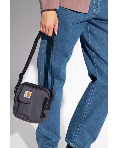 Carhartt Shoulder Bag With Logo, - Blue