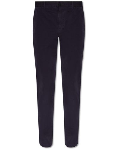 PS by Paul Smith Cotton Trousers - Blue