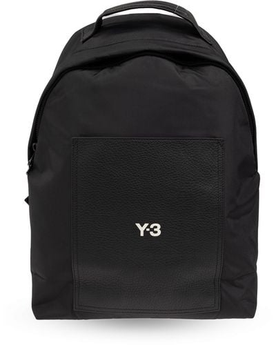 Y-3 Backpack With Logo, - Black