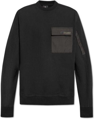 PS by Paul Smith Sweatshirt With Pocket - Black