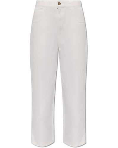 Moncler High-rise Jeans, - White