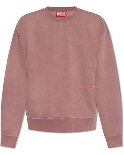 DIESEL ‘S-Macs-Rw’ Sweatshirt - Pink