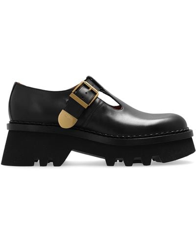 Chloé ‘Owena’ Platform Shoes - Black