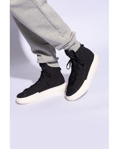 Y-3 'nizza Hi' High-top Sneakers, - Black