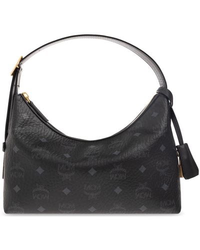 MCM 'aren Small' Shoulder Bag, - Black