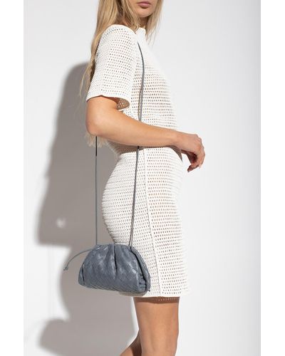 Bottega Veneta ‘Pouch Mini’ Shoulder Bag - Gray