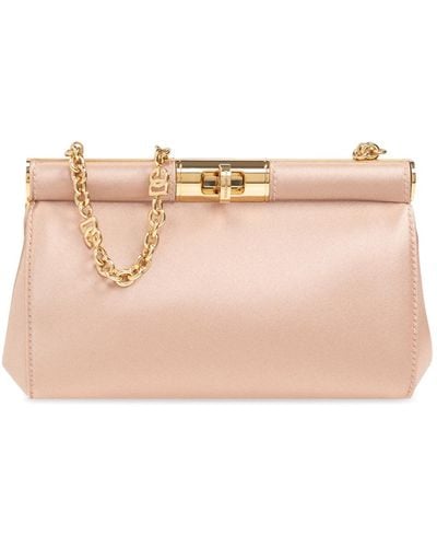 Dolce & Gabbana 'marlene Small' Clutch, - Pink