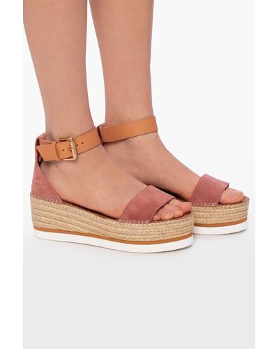 See By Chloé 'glyn' Platform Sandals - Pink