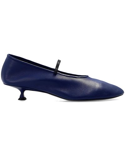 The Row 'elastic Kitten' Court Shoes - Blue