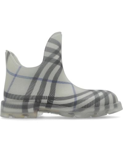 Burberry Marsh Wellington Boots - Grey