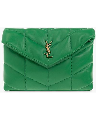 Saint Laurent 'puffer Small' Handbag - Green