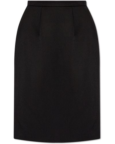 Dolce & Gabbana Pencil Skirt, - Black