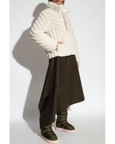 Moncler Wrap-Over Skirt - Green