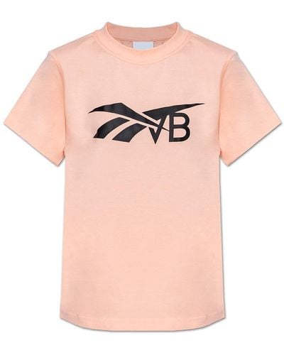 Reebok X Victoria Beckham Logo T-shirt - Orange