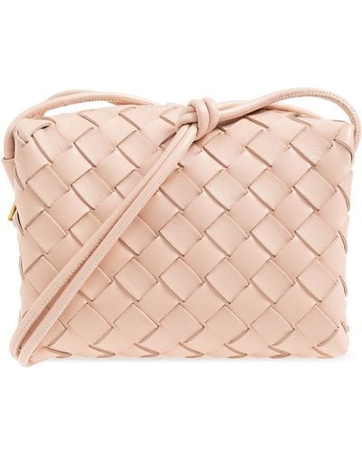 Bottega Veneta 'loop Mini' Shoulder Bag, - Pink