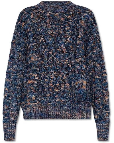 Isabel Marant 'lenz' Jumper - Blue