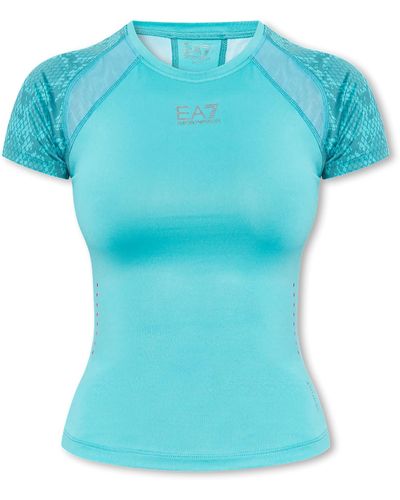 EA7 Training T-shirt, - Blue