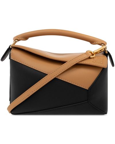 Loewe ‘Puzzle Mini’ Shoulder Bag - Black