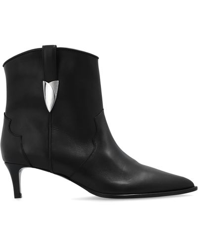 IRO 'opale' Heeled Ankle Boots, - Black