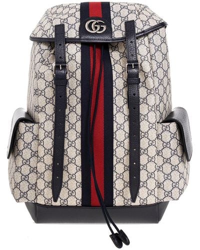 Gucci 'ophidia Medium' Backpack, - White