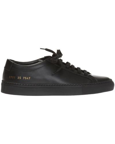 Common Projects Original Achilles Leather Low-Top Trainers - Black