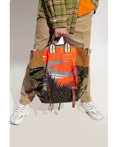 Palm Angels Patterned Shopper Bag - Multicolor