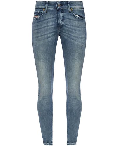 DIESEL ‘Slandy’ Distressed Jeans - Blue