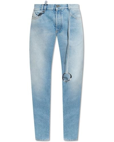 The Attico Distressed Jeans - Blue