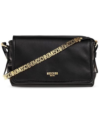 Moschino Shoulder Bag, - Black