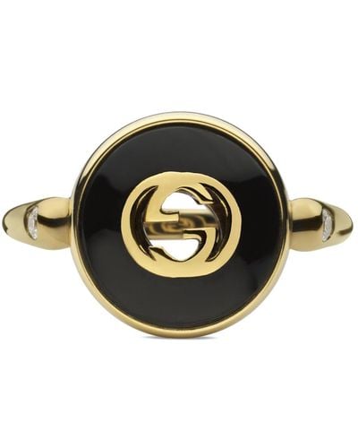 Gucci Gold Necklace, - Black