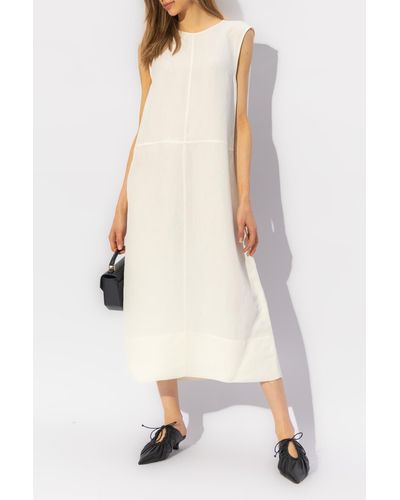 Fabiana Filippi Sleeveless Dress, - White