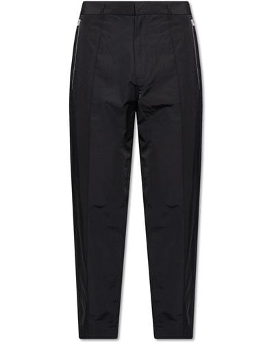 Emporio Armani Pants With Logo - Black