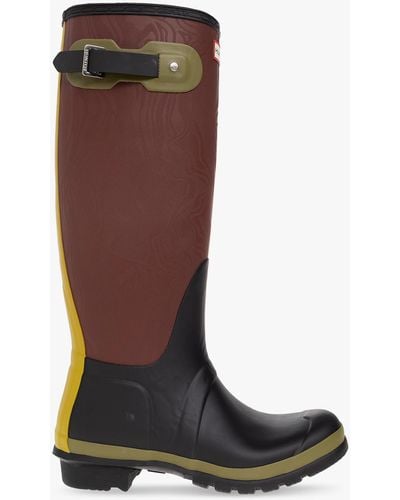 HUNTER 'original Tall' Rain Boots - Brown