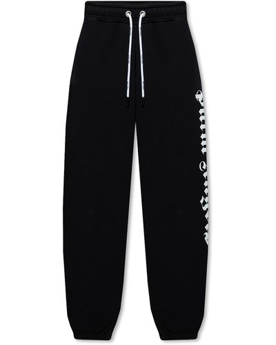 Palm Angels Joggers With Logo, ' - Black