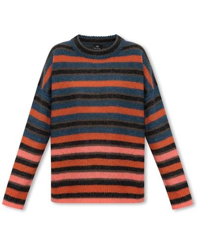 PS by Paul Smith Striped Jumper - Red
