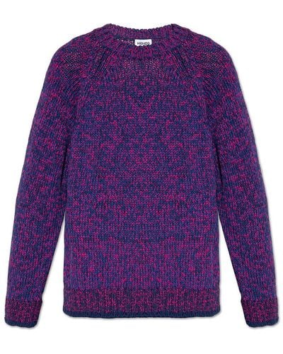 KENZO Relaxed-fitting Jumper - Pink