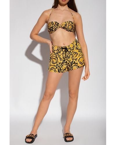 Versace Swim Shorts - Yellow