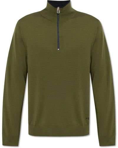 PS by Paul Smith Turtleneck Jumper - Green